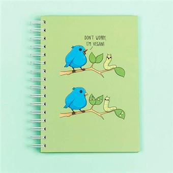 Cuaderno A5 Naolito I'm Vegan