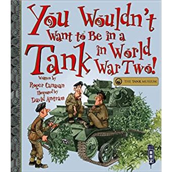 In a tank in world war II