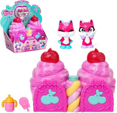 Figura magic box cherry pets confetti cupcakes fox twins