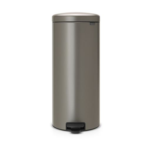Cubo De Basura Con Pedal Brabantia Newicon 30 L Platino