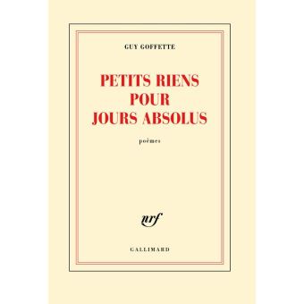 Petits riens pour jours absolus - 1