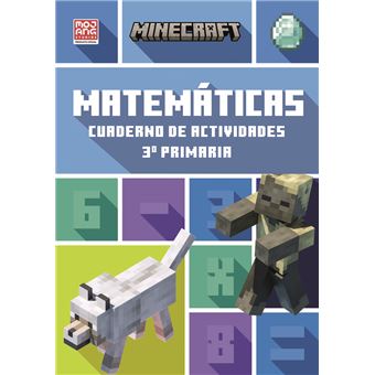 Minecraft oficial: cuaderno de actividades, Matemáticas 3.º