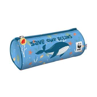 Dohe Quaderno A5 WWF Save Our Oceans - Copertina Rigida, Spirale, 100 Fogli A Quadretti 5mm