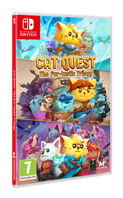 Meridiem Cat Quest: The Fur-Tastic Trilogy Nintendo Switch