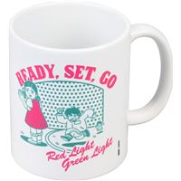 Taza El juego del calamar Red light, green light 350ml
