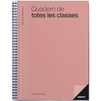 Additio Cuaderno Catalán Toter Classes S/V Coral - 1