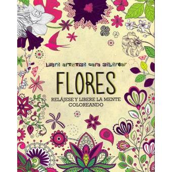 Colouring flores. Relájese y libere la mente - 1