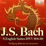 J.S. Bach 6 English Suites BWV 806-811 - 2 CDs