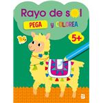 Rayo De Sol +5 Pega Y Colorea