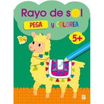 Rayo De Sol +5 Pega Y Colorea