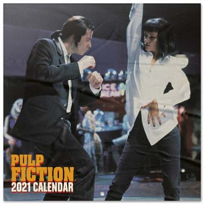 Calendario De Pared erik 2021 pulp fiction 30x30 cm producto