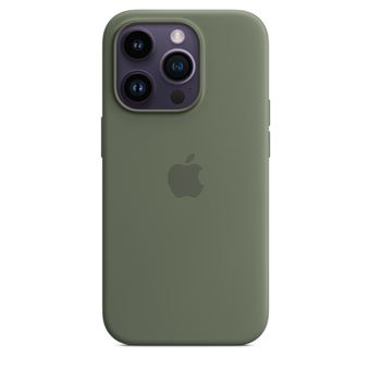 Funda de silicona con MagSafe Apple Oliva para iPhone 14 Pro - 1