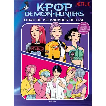 KPop Demon Hunters: libro de actividades oficial