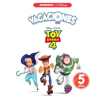 Vacaciones con Toy Story 4. 5 años (Aprendo con Disney