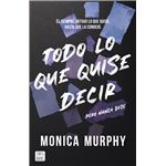 Todo lo que quise decir, pero nunca dije