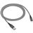 Cable reforzado Wefix Pro USB-A a USB-C 240W 1m Gris