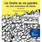La greta es va perdre en una muntanya de llibres
