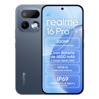Realme 16 Pro 5G 6,78" 512GB Pebble Grey
