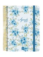Agenda 16 Meses Finocam Cloe Sep 2026 Dic 2027 E10 155x212 Mm Semana Vista Horizontal Azul Catalán