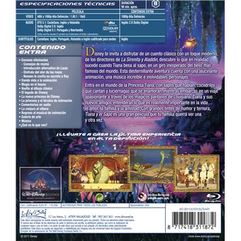 Tiana y el sapo - Blu-Ray