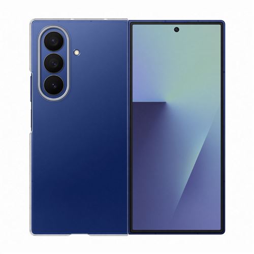 Funda De Silicona Samsung Transparente Y Protector De Pantalla Para Galaxy Z Fold7