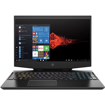 Portátil gaming HP OMEN 15-dh0019ns 15,6'' Negro Sin S.O.
