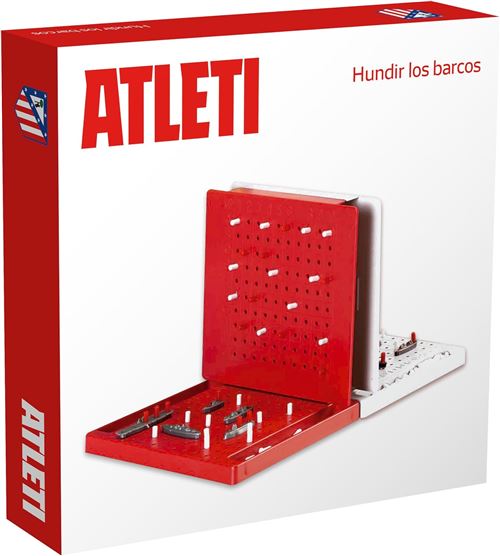 Juego de mesa hundir los barcos atlético de madrid