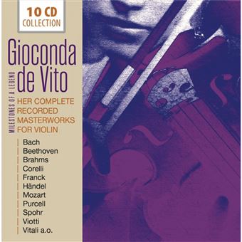Her Complete Recorded Masterworks For Violin - 10 CDs