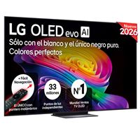 TV OLED 83" LG OLED83C66LB evo AI 4K UHD 2026 Smart TV