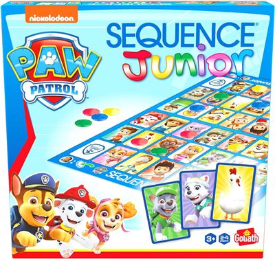 Juego de mesa sequence patrula canina