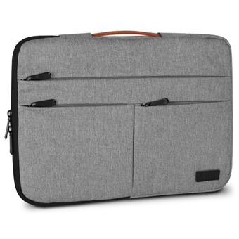 Funda Subblim Air Padding 360 Sleeve para portátil hasta 15,6" Gris claro