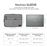 Funda Subblim Air Padding 360 Sleeve para portátil hasta 15,6" Gris claro
