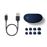 Auriculares Bluetooth Yamaha TW-E5B True Wireless Azul