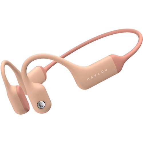 Auriculares Bluetooth De Conducción Ósea Haylou Purfree Bc01 Enc Rosa