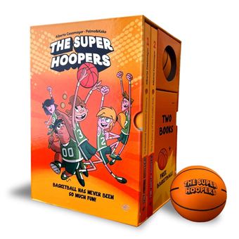 The Super Hoopers Book Set 2L+Basketball Ball