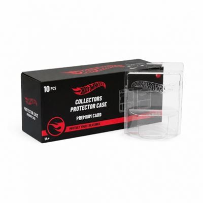 Protector para coleccionista hot wheels premium card 3,3 x16,4 cm