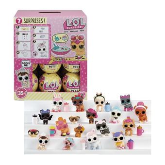 L.O.L. Surprise! Pets Sfera Sorpresa Con Animaletto - 7 Livelli Di Divertimento E Sabbia Modellabile - Giocattolo Per Bambini (Modello Unico)