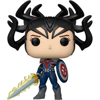 Figura Funko Marvel What If Infinity Capitana Carter 10cm - 1