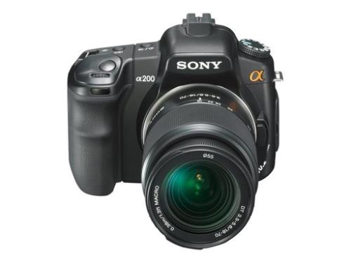 La guía completa para la cámara digital Sony Alpha 200