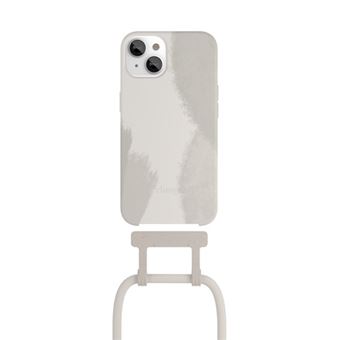 Funda con cuerda Wood Change Case Degradado Blanco para iPhone 13 Pro Max -  Funda para teléfono móvil