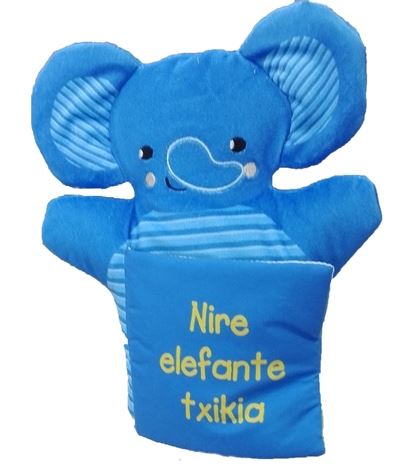 Nire elefante txikia (libro marioneta mi pequeño elefante) -