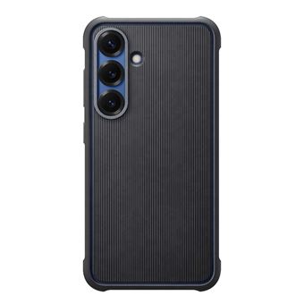 Funda Samsung rugerizada Negra para Galaxy S25