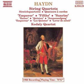 Cuartetos de cuerda famosos Franz Josef Haydn Disco Fnac