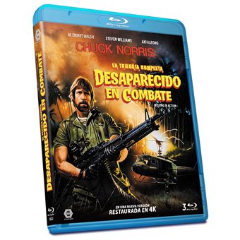 Trilogia Desaparecido en Combate 1-2-3  - Blu-ray