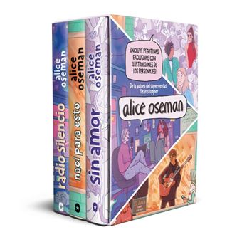 Estuche Alice Oseman: Sin amor, Nací para esto, Radio Silenc