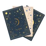 Grupo Erik Pack cuadernos A5 Astral - Bloc de notas A5 diferentes diseños - 3 Cuadernos A5 |   Libreta A5 - Cuaderno de notas - Libreta pequeña - Material escolar y Papelería