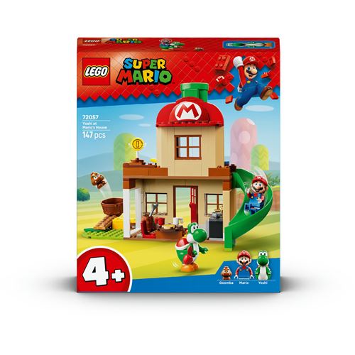 Lego super mario 72057 yoshi en la casa de mario