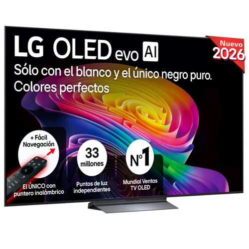 Tv Oled 77" Lg Oled77c66lb Evo Ai 4k Uhd 2026 Smart Tv