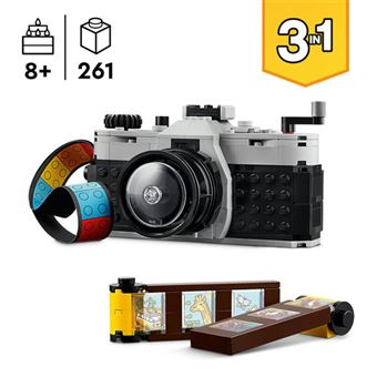 LEGO 31147 Creator 3 en 1 Cámara Retro, Videocámara y Televisor Vintage -  Lego - Comprar en Fnac