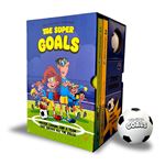 The Super Goals Box Set: 2 books + Soccer ball